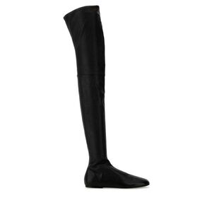 Co Women Black Leather Boots